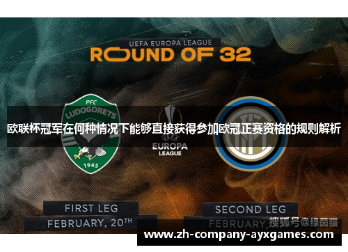 欧联杯冠军在何种情况下能够直接获得参加欧冠正赛资格的规则解析